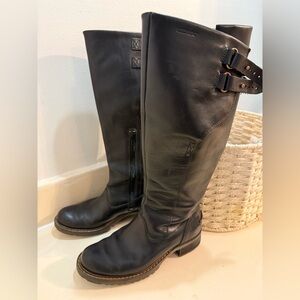 Sebago Black knee high Boots